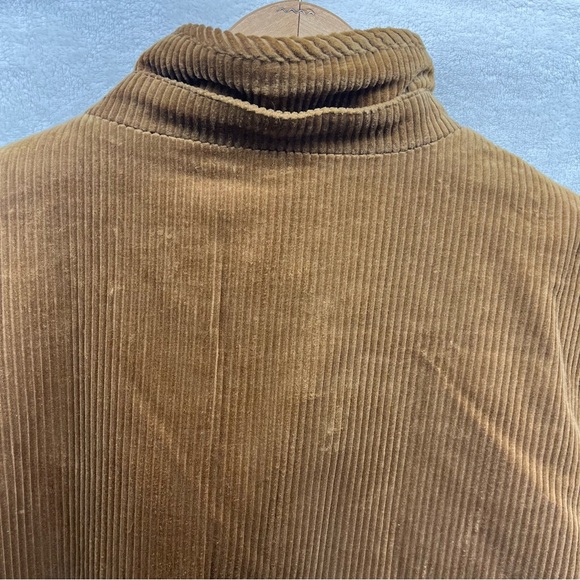 Hickey Freeman Brown Tweed Corduroy Men Field Barn Vest XXL English Countryside - Picture 9 of 13